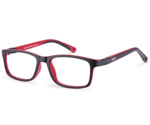Nano Fangame 3.0 Kids Eyeglasses Matte Black/Red