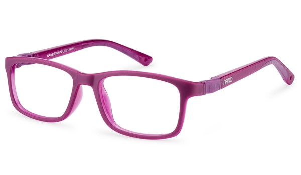 Nano Fangame 3.0 Kids Eyeglasses Matte Purple/Fuchsia