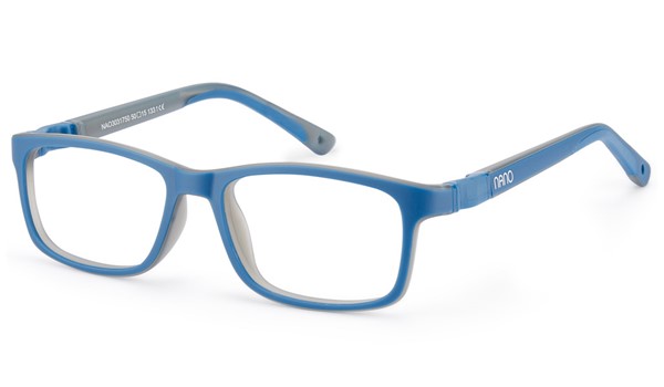Nano Fangame 3.0 Kids Eyeglasses Matte Blue/Grey
