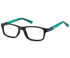 Nano Crew 3.0 Kids Eyeglasses Matte Black/Turquoise