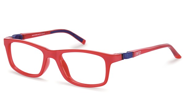 Nano Crew Sleek 3.0 Kids Eyeglasses Matte Red/Blue