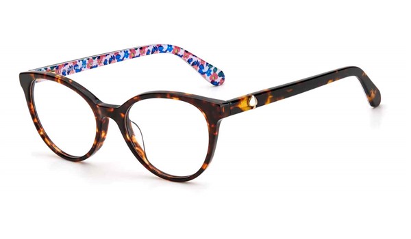 Kate Spade Girls Eyeglasses Gela Havana 0086