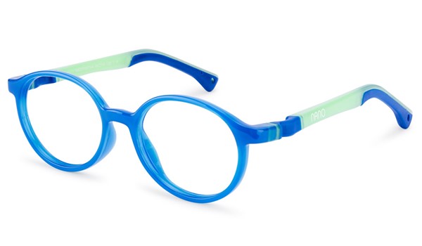 Nano Flicker Glow 3.0 Children's Glasses Crystal Blue/Glowing Green