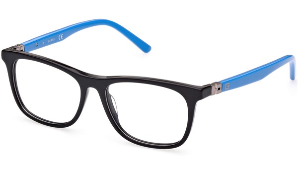 Guess GU92228-001 Shiny Black Kids Prescription Glasses
