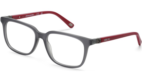 Skechers SE1202-006 Shiny Dark Nickeltin Kids Prescription Glasses   