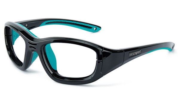 Nano Sport NSP230151 Kids Protective Glasses Black/Aqua