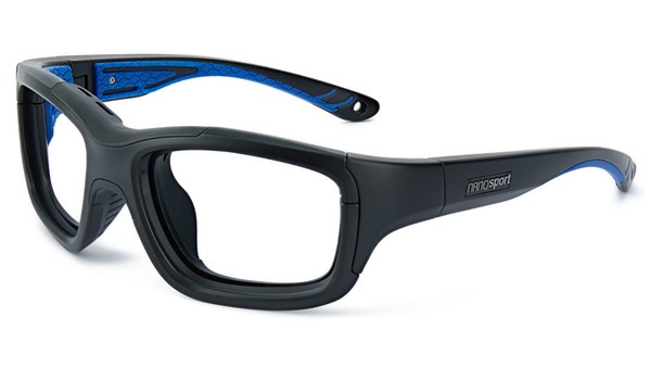 Nano Sport NSP100253 Kids Protective Glasses Matte Black/Blue