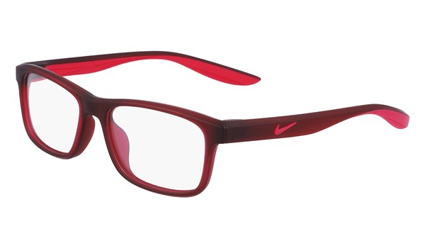 Nike 5041-605 Kids Eyeglasses Matte Dark Beetroot