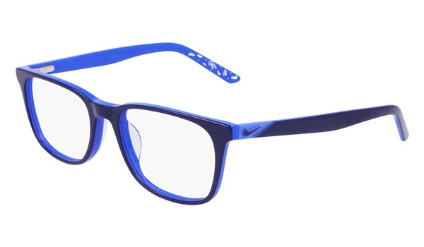 Nike 5546-404 Kids Eyeglasses Midnight Navy/Racer Blue