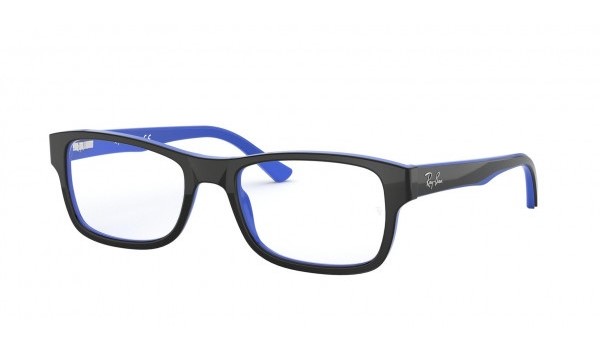 Ray-Ban Eyeglasses RX5268-5179 Black on Blue