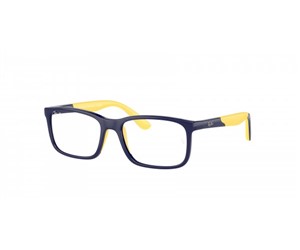 Ray-Ban Junior RY1621-3937 Kids Glasses Dark Blue on Yellow