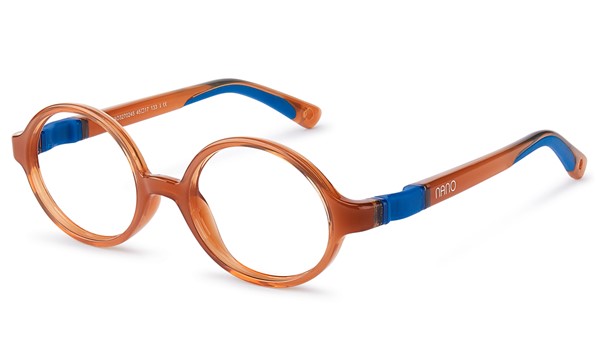 Nano Loading 3.0 Children's Glasses Crystal Brown/Blue