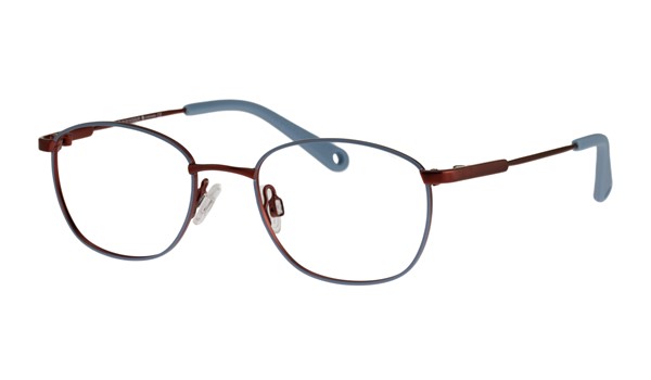 Indii Kids IN10-C1 Children's Glasses Light Brown/Blue