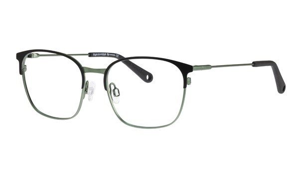 Indii Kids IN11-C3 Children's Glasses Black/Mint