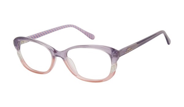 Lulu Guinness Girls Eyeglasses LK049 Purple/Pink