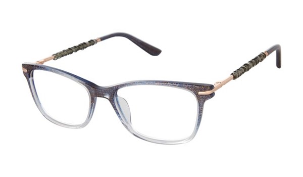 gx by Gwen Stefani Juniors GX838 Girls Glasses Navy/Gold