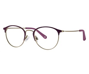 Indii Kids IN17-C3 Children's Glasses Fuchsia Gold