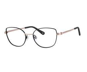 Indii Kids IN28-C3 Children's Glasses Rose Gold Black