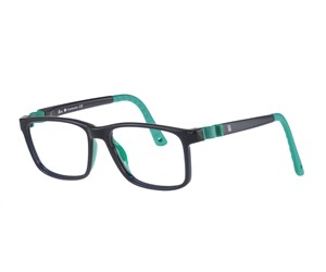 Indii Kids IN29-C2 Seven-Up Children's Glasses Black Turquoise