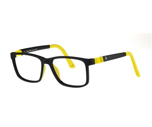 Indii Kids IN29-C3 Seven-Up Children's Glasses Black Yellow