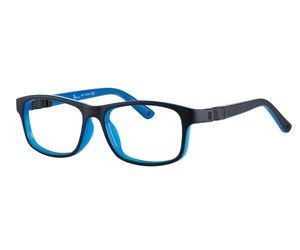 Indii Kids IN45-C3 Skip Children's Glasses Matte Black/Blue