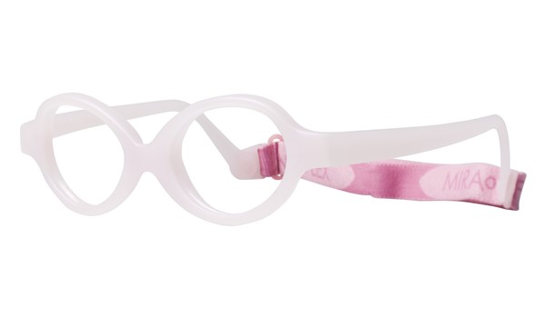 Miraflex Baby Zero2 Baby Eyeglasses Clear Pink Pearl-BCP