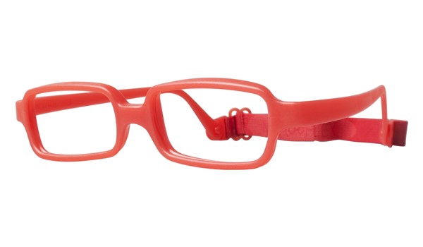 Miraflex New Baby 1 Eyeglasses Red Pearl-IP