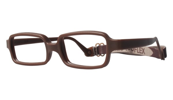 Miraflex New Baby 2 Eyeglasses Milk Chocolate-M