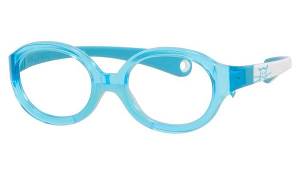 Kids By Safilo Sa0001 Eyeglasses Aqua White 0I75