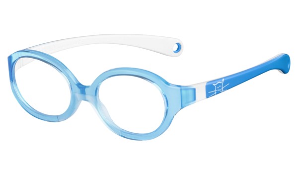 Kids By Safilo Sa0001 Eyeglasses Azure White 0R7Y