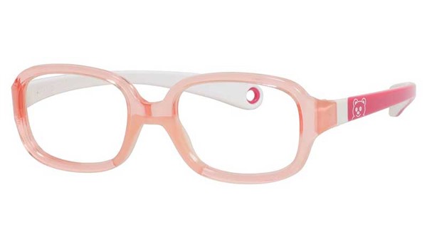 Kids By Safilo Sa0002 Eyeglasses Pink White 0GUE