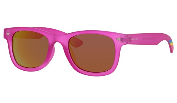 Polaroid Childrens Sunglasses PLD 8009/N Polarized Bright Pink-0IMS-AI