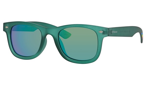 Polaroid Kids PLD-8009/NSunglasses Polarized Transparent Green-0PVJ-K7