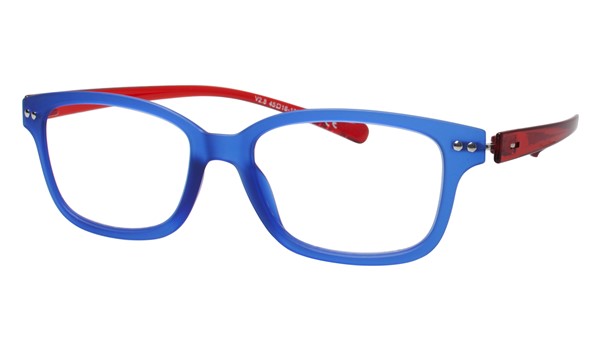 iGreen V2.8-C04M Kids Eyeglasses Matt Royal Blue/Shiny Red