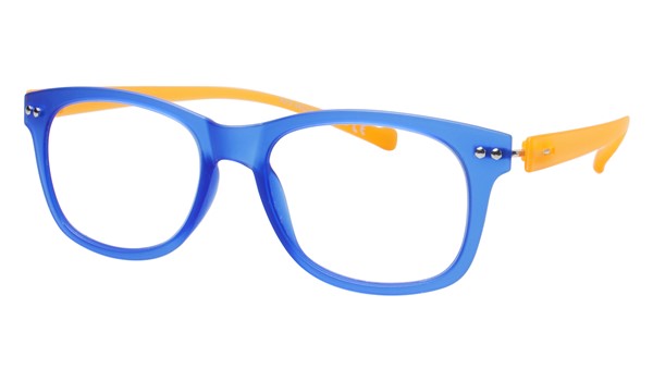 iGreen V2.9-C04M Kids Eyeglasses Matt Royal Blue/Matt Orange