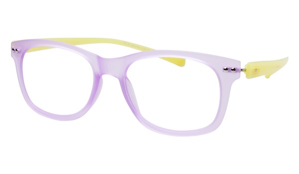 iGreen V2.9-C12M Kids Eyeglasses Matt Lilac/Shiny Lemon