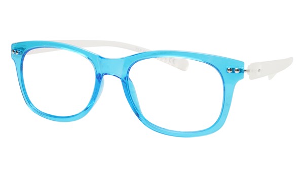 iGreen V2.9-C16 Kids Eyeglasses Shiny Light Blue/Matt Crystal