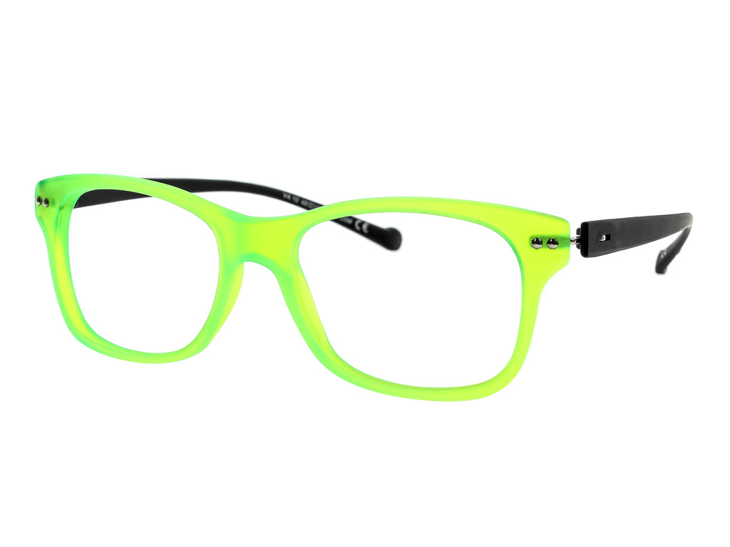 iGreen V4.10 C05M Kids Eyeglasses Matt Acid Green Matt Black V4.10