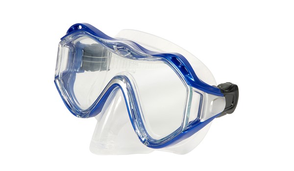 Leader xRx Eyeglasses Custom Rx-able Dive Mask Junior w/Rx Adapter Blue