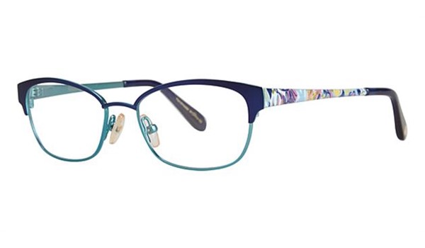 Lilly Pulitzer Morgana Girls Eyeglasses Navy