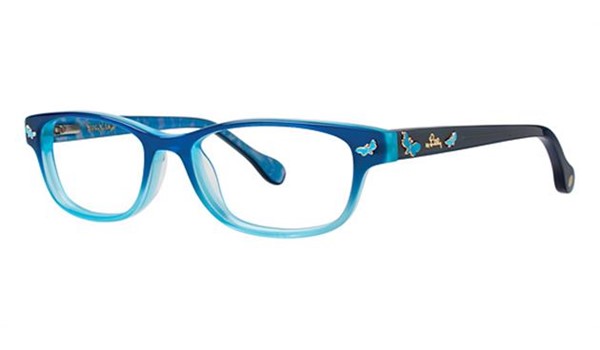 Lilly Pulitzer Sandrine Girls Eyeglasses Aqua