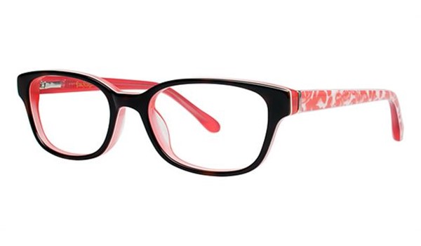 Lilly Pulitzer Girls Emma Eyeglasses Havana Melon