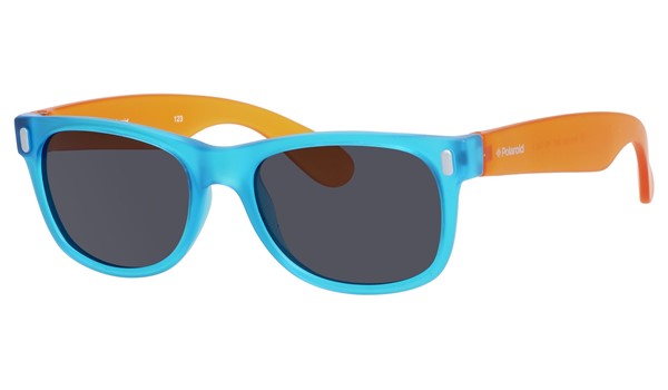 Polaroid Kids P0115/S Sunglasses Polarized Blue/Orange-089T-Y2