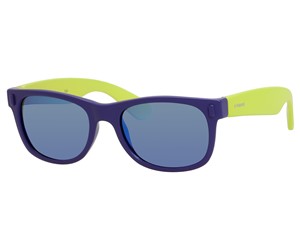 Polaroid Kids P0115/S Sunglasses Polarized Blue/Lime-0UDF-JY