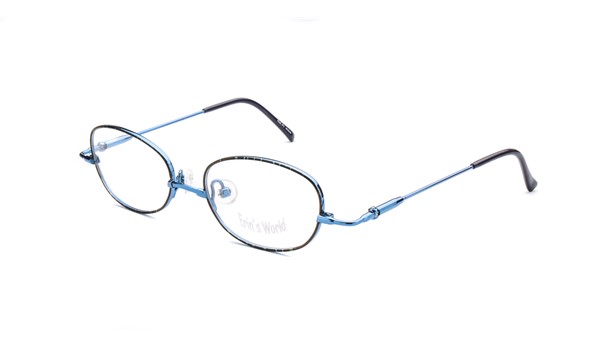 Specs4us EW 3 Kids Eyeglasses Blue Denim