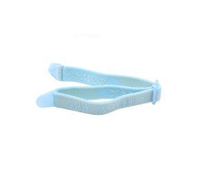 Miraflex Elastic Band  Eyeglasses EBEP Light Blue Pearl 