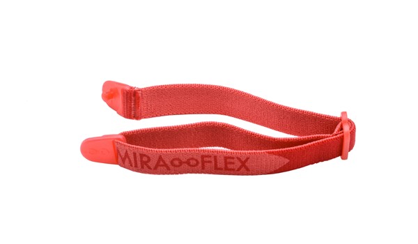 Miraflex Elastic Band Eyeglasses EBI Red/Red Pearl