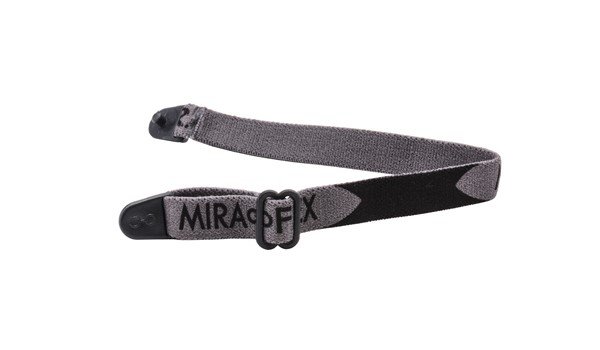Miraflex Elastic Band Eyeglasses EBJ Dk Gray/Black