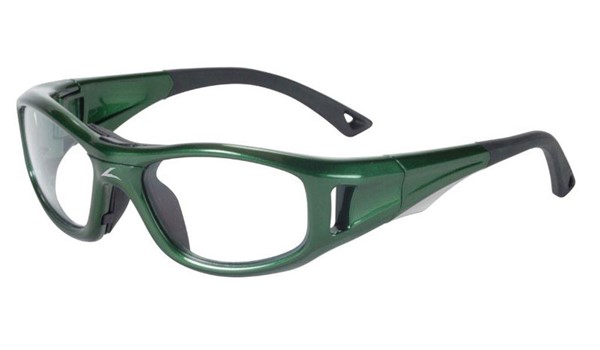 C2 Rx Hilco Leader Kids Sports Safety Glasses 365305000 Green