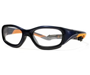 Rec Specs Liberty Sport Slam Kids Protective Eyeglasses Navy Blue/Orange #643